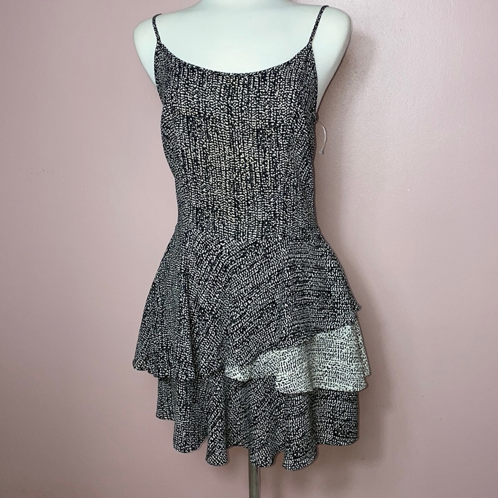 Prose and Poetry Ruffle Mini Dress